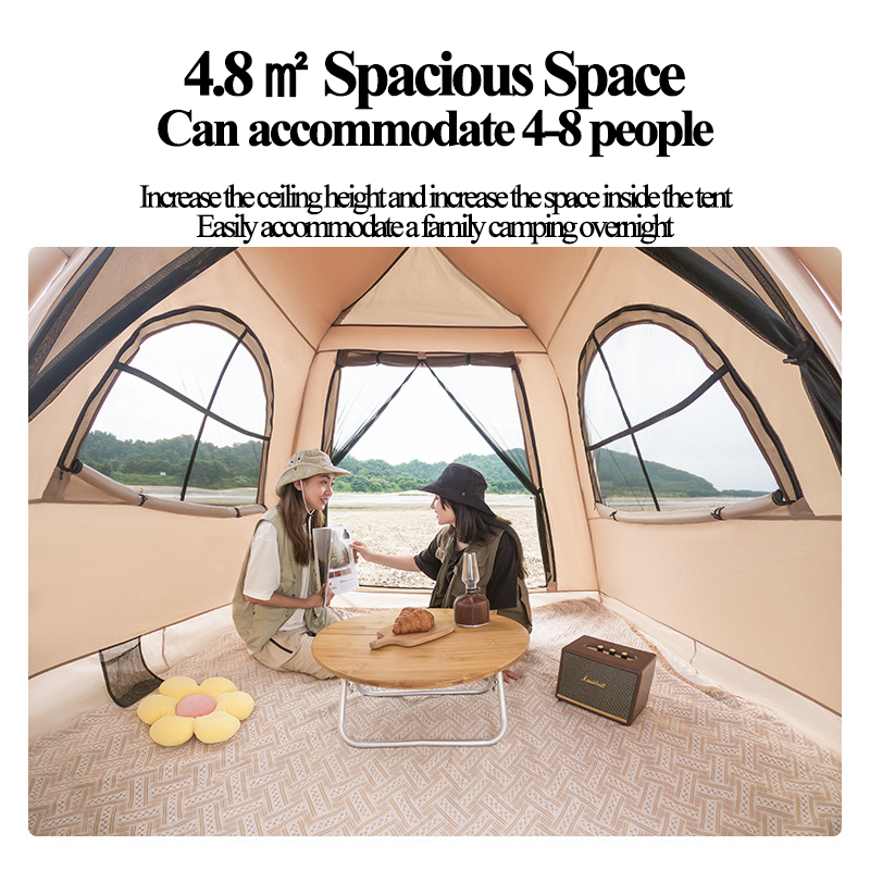 Inflatable Camping Tent with Pump