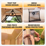 Inflatable Camping Tent with Pump
