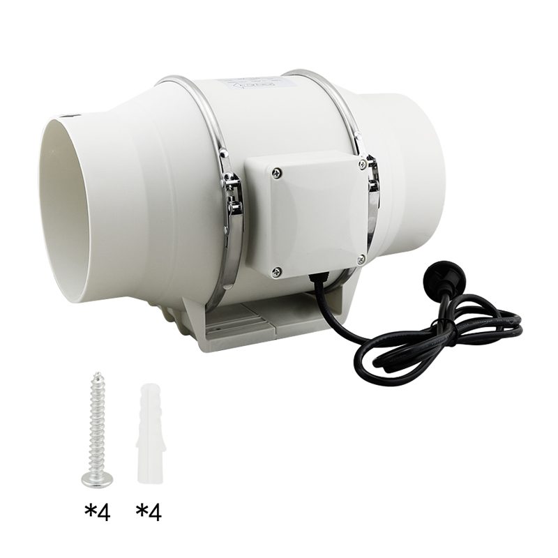 6'' Silent Inline Extractor Fan Exhaust Duct
