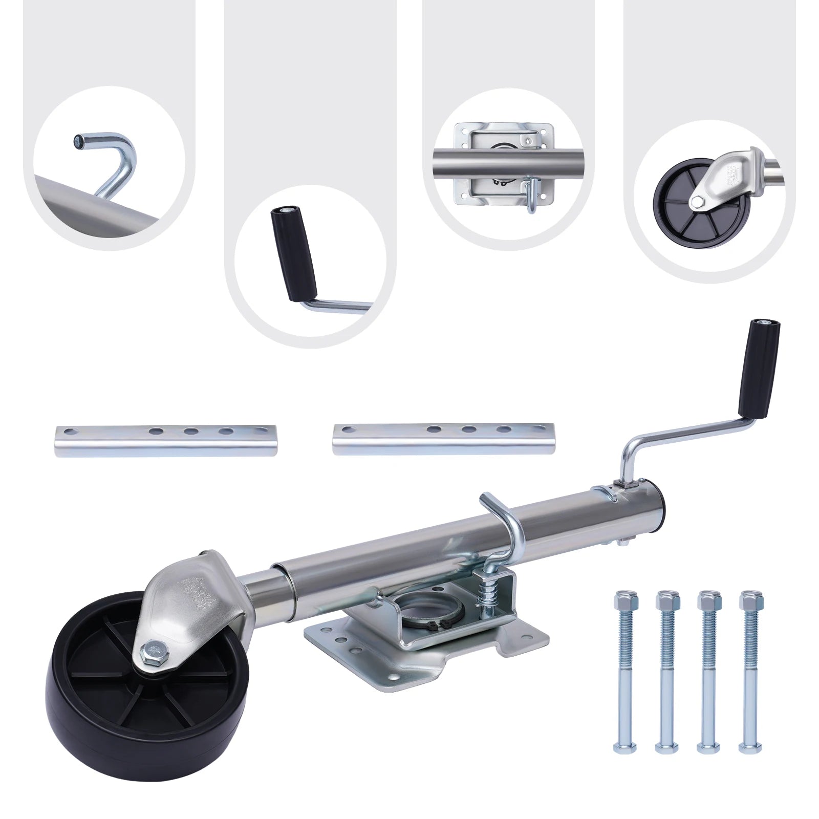 Heavy Duty Jockey Wheel 1200 lbs