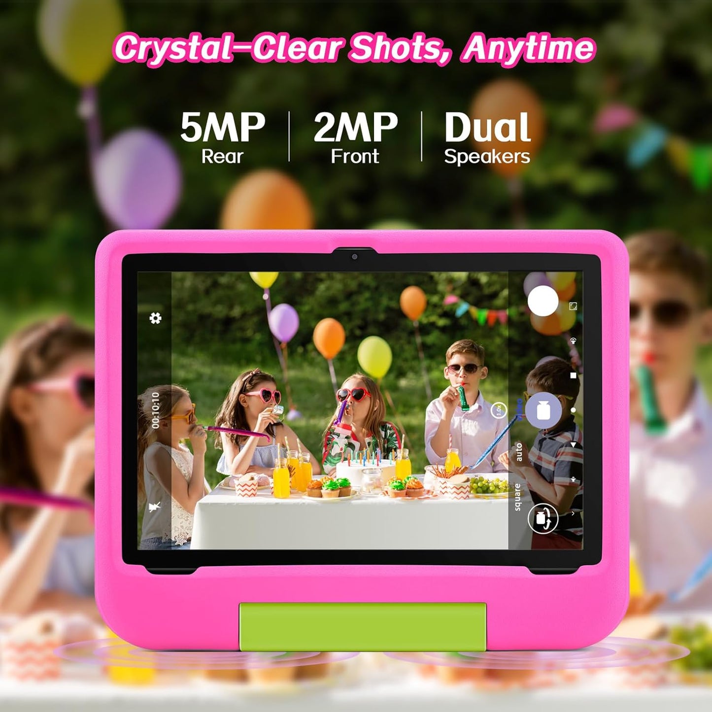 10.1" Android Tablet with Protective Case