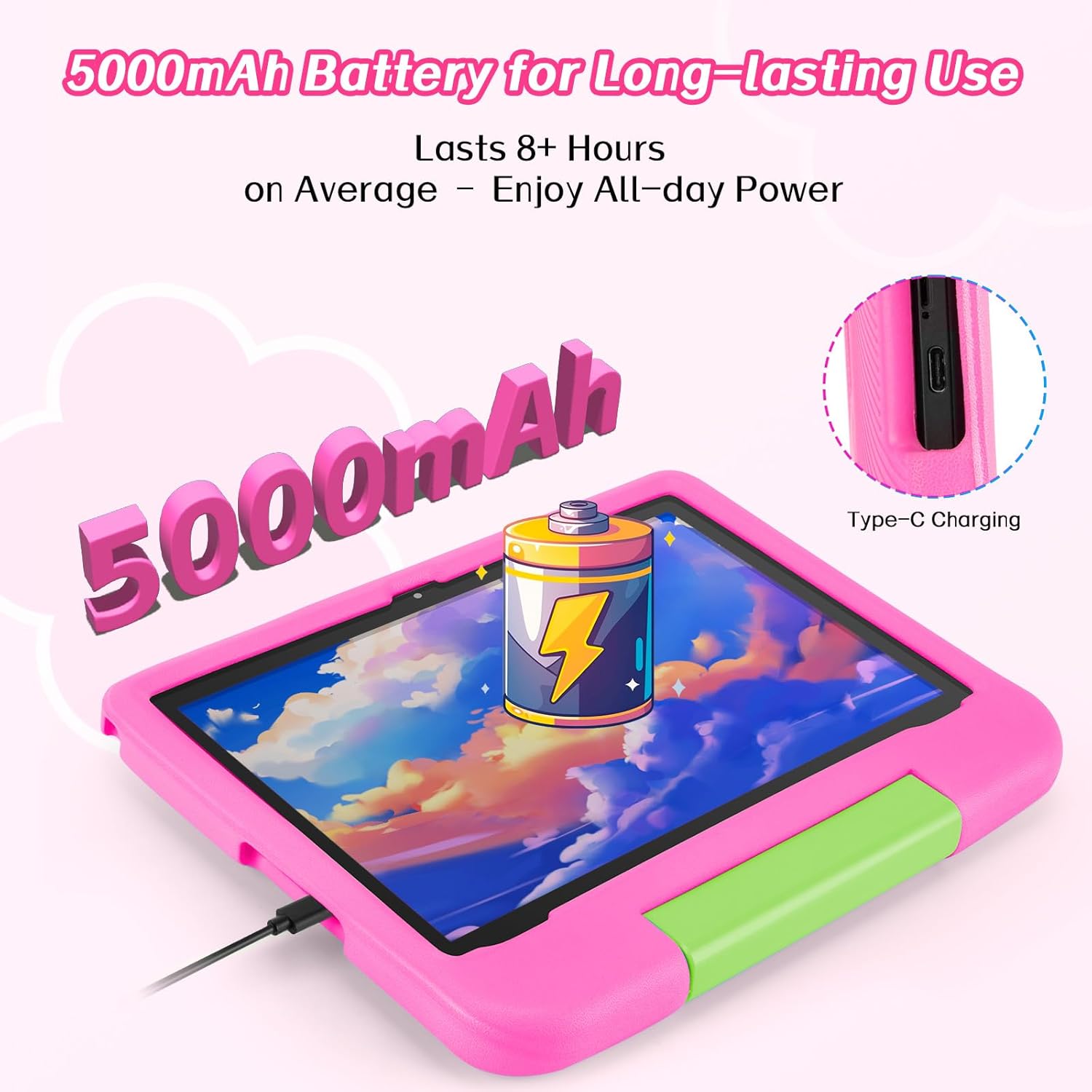 10.1" Android Tablet with Protective Case