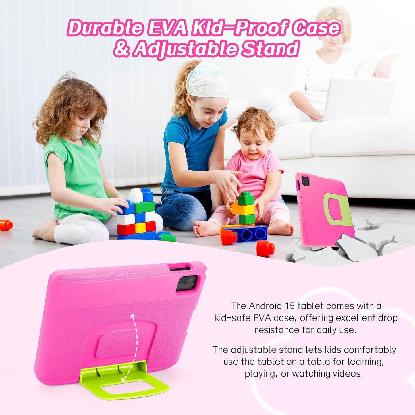 10.1" Android Tablet with Protective Case
