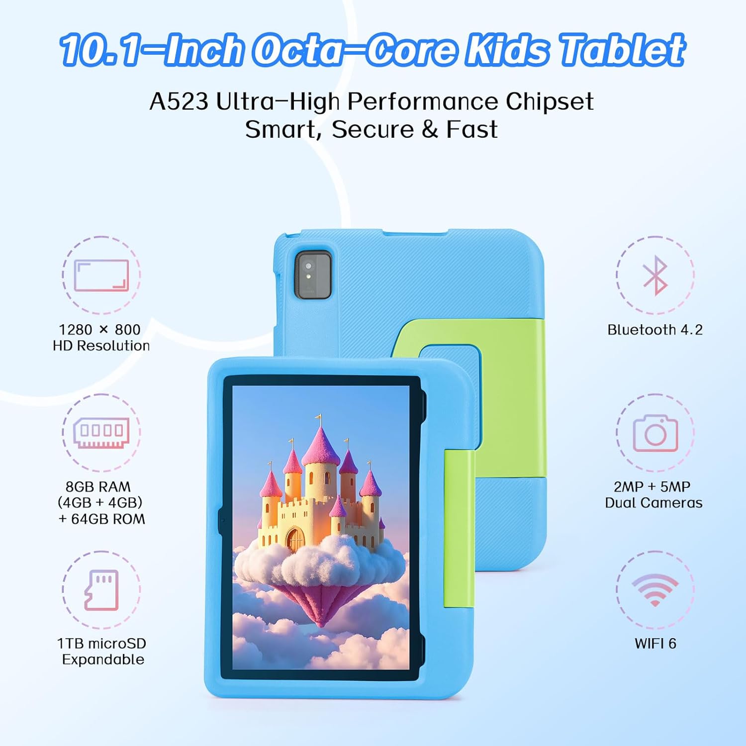 10.1" Kids Android Tablet