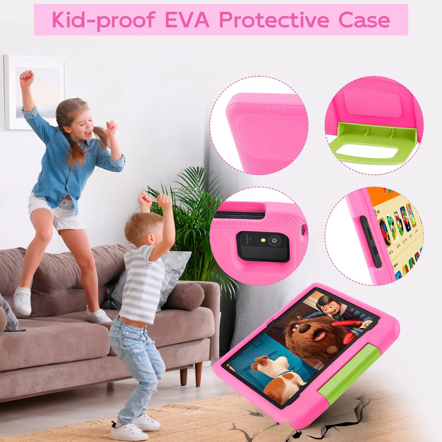 10.1" Android Tablet with Protective Case