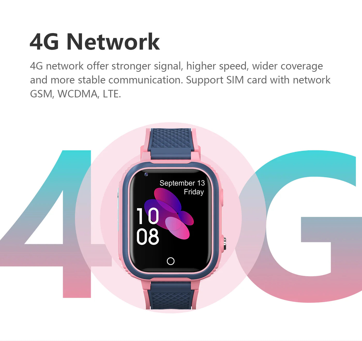 Kids 4G GPS Smart Watch