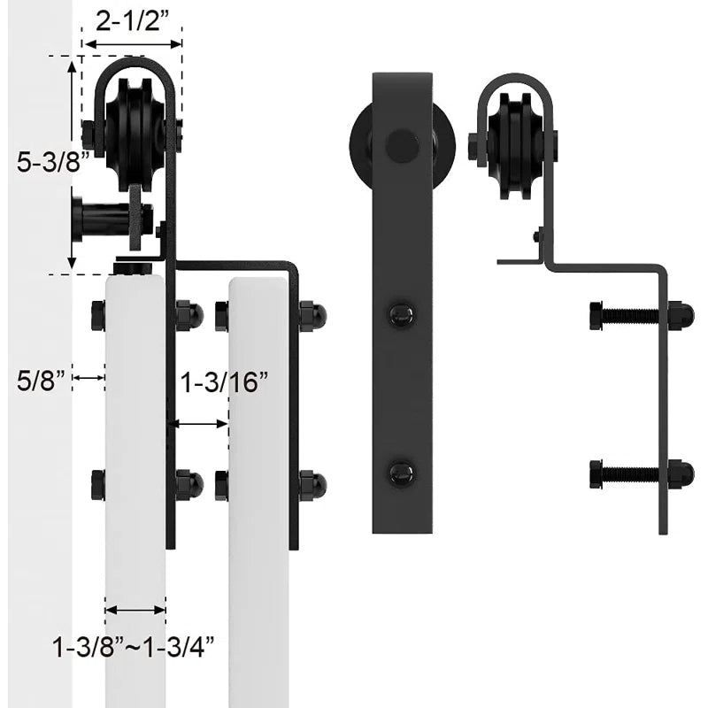 Barn Door Hardware 2.5M