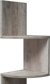 Elegant Bookshelf Corner Shelf