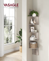 Elegant Bookshelf Corner Shelf