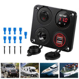 LED Rocker Switch Panel Red