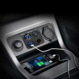 Dual USB LED Rocker Switch Panel