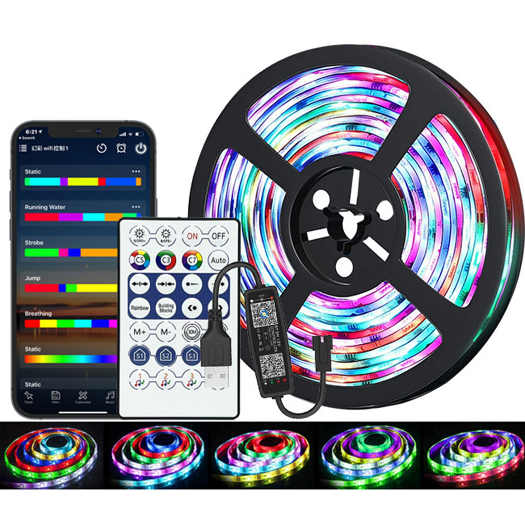 4m LED Strip Light RGB Bluetooth Control