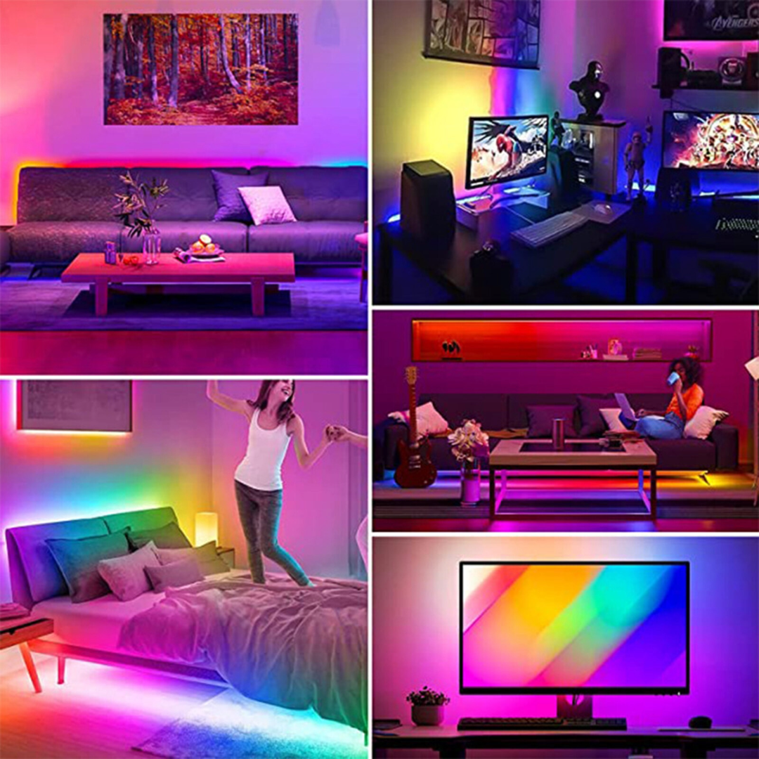 3m LED Strip Light RGB Bluetooth Control