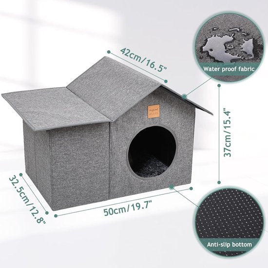 Large Foldable Waterproof Outdoor Pet House