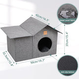 Large Foldable Waterproof Outdoor Pet House