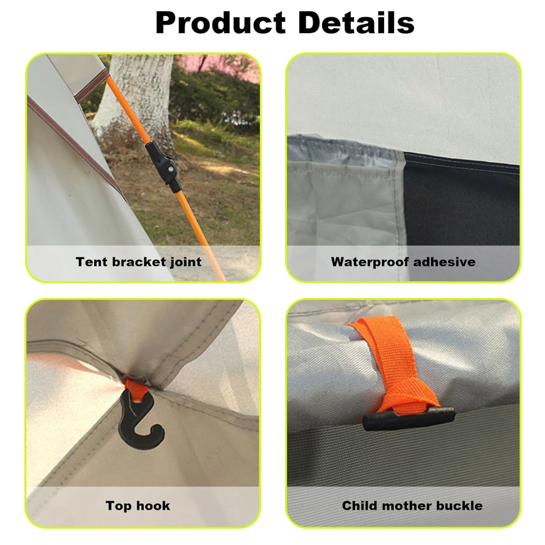 Camping Tent Outdoor Camping Hiking Tent 3-5 Person