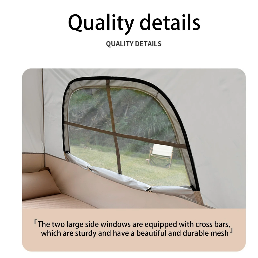Camping Tent 3-5 Person Heavy Fabric Material