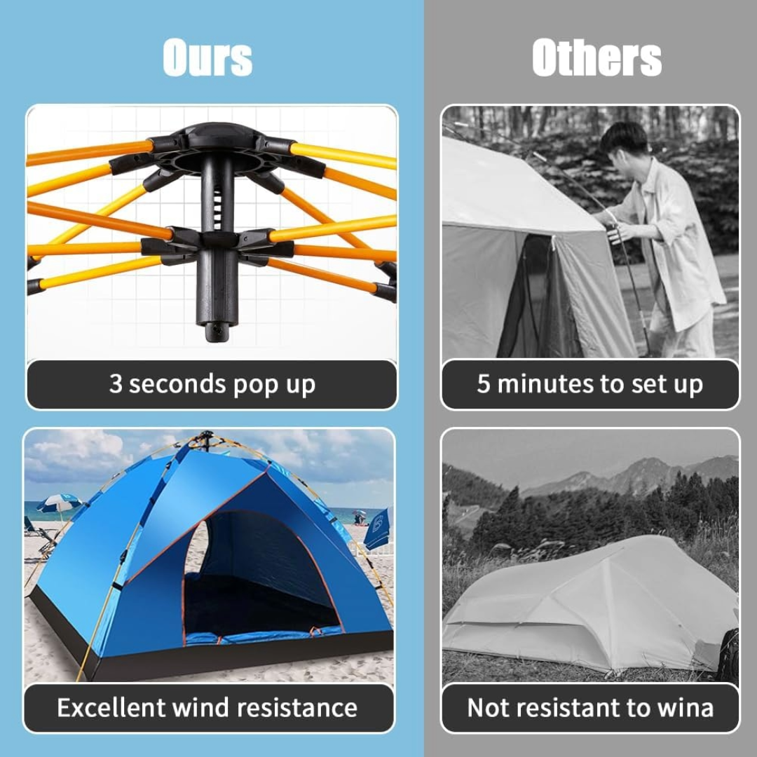 Camping Tent 3-4 Person Tent