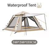 Camping Tent With Canopy