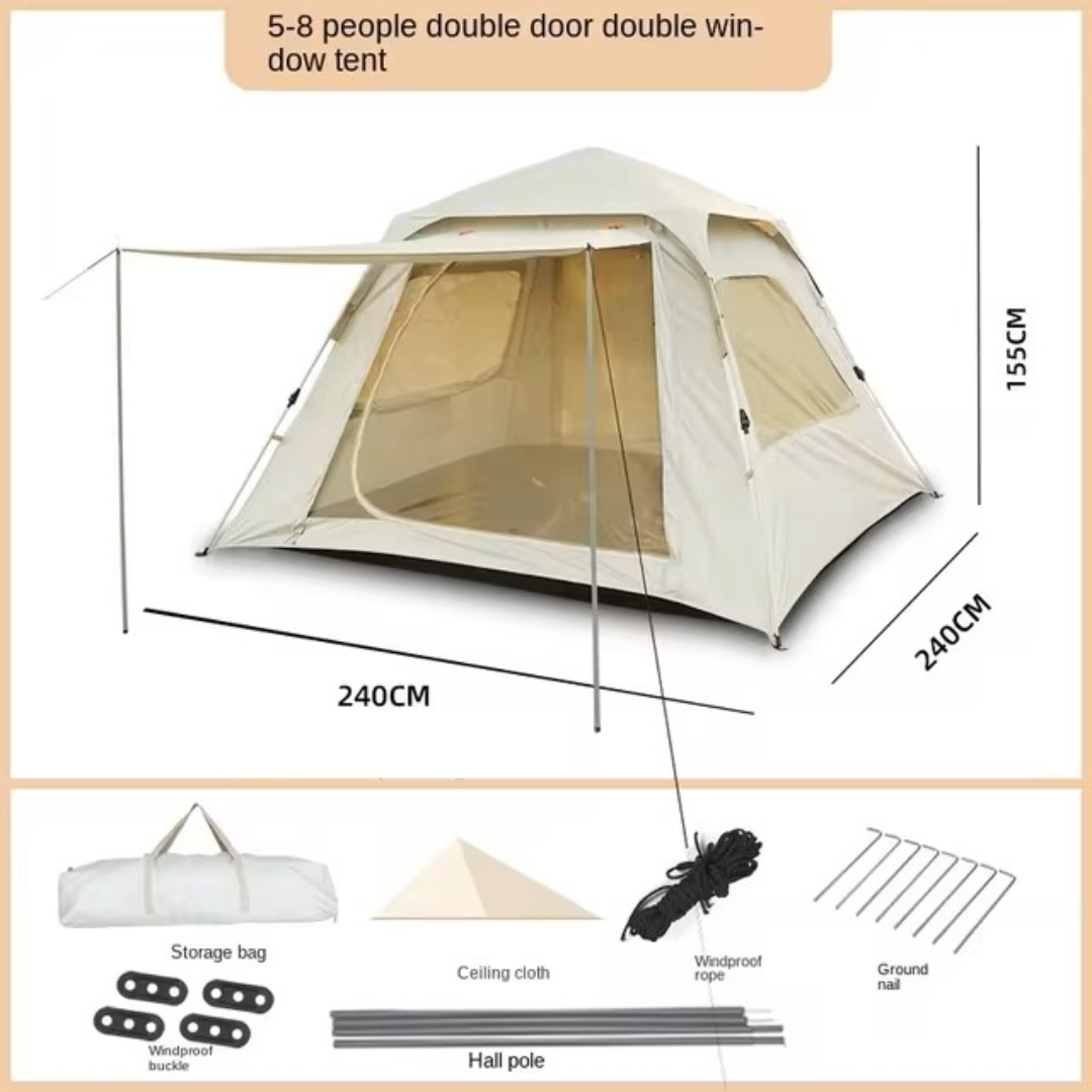 Camping Tents Portable Outdoor Tent 3-5 Person Tent