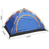 Camping Tent 3-4 Person Pop-Up Tent