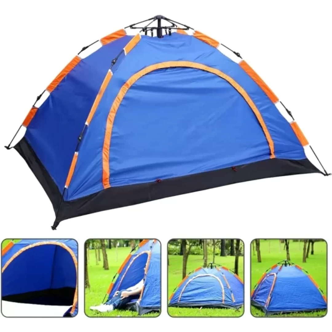 Camping Tent 3-4 Person Pop-Up Tent