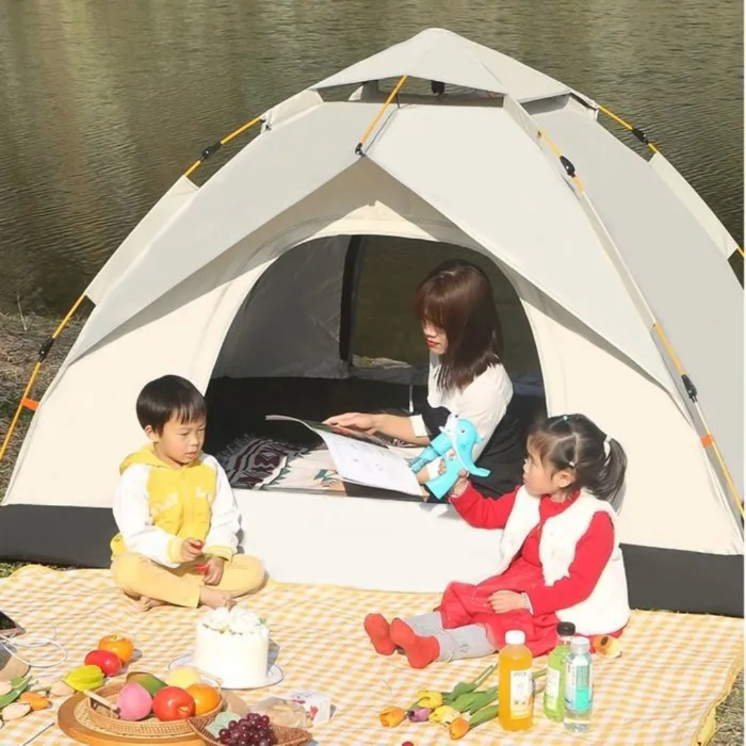 Camping Tent 3-5 Person Pop-Up Tent