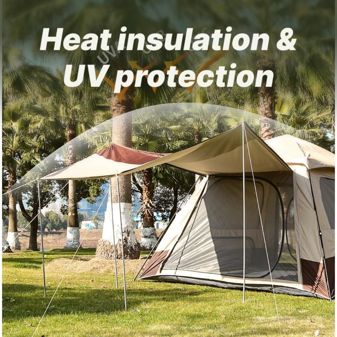 Camping Tent with Canopy