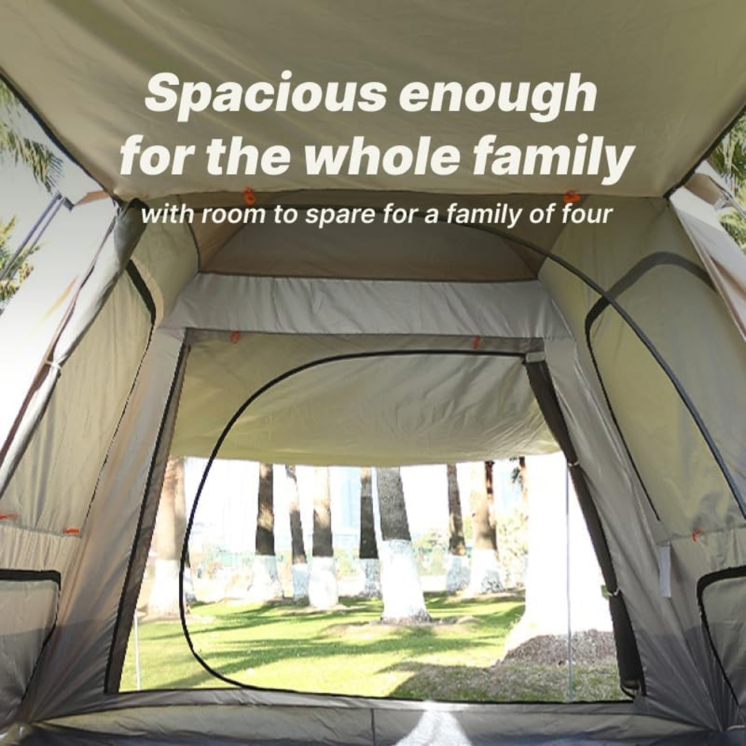 Camping Tent with Canopy