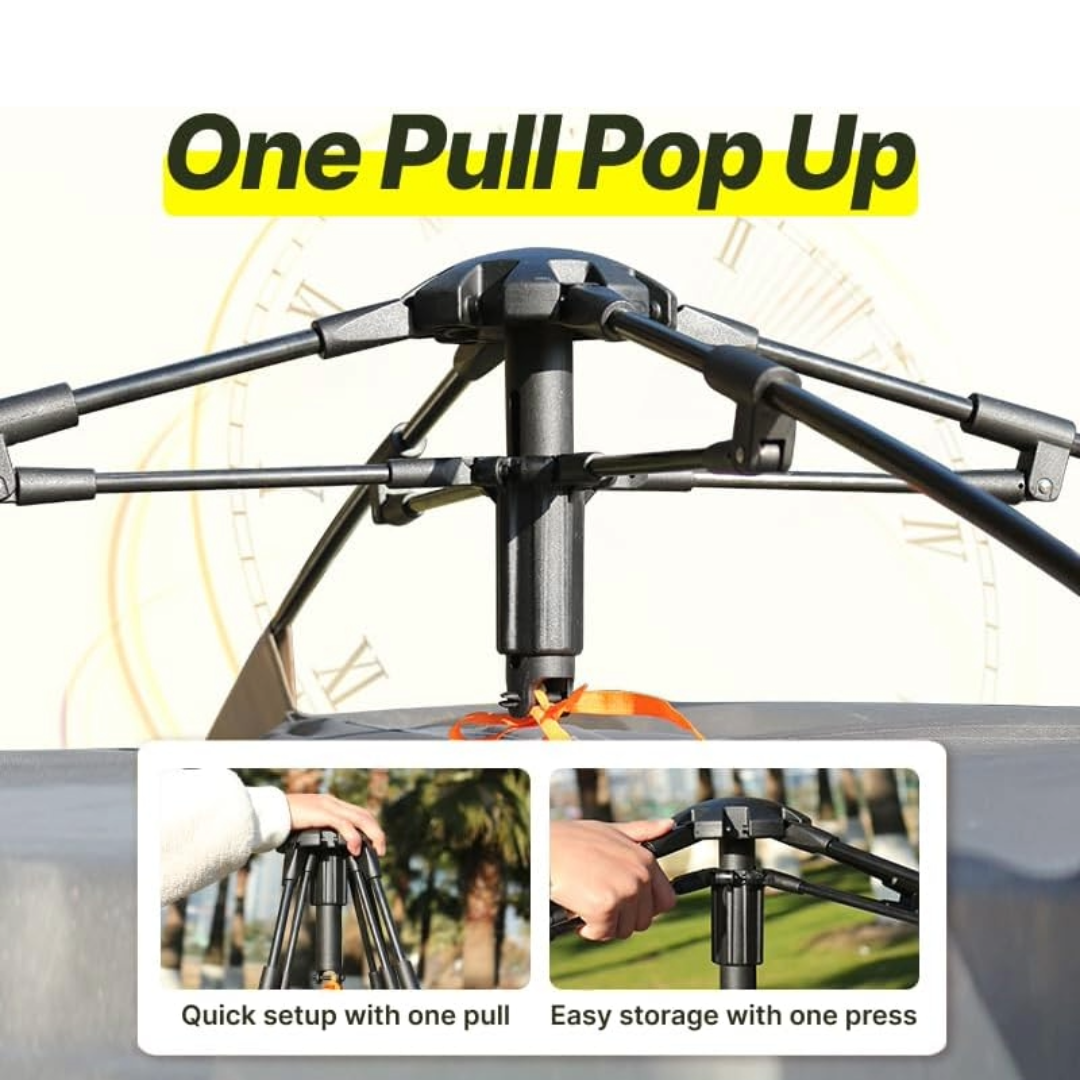 Camping Tent with Canopy