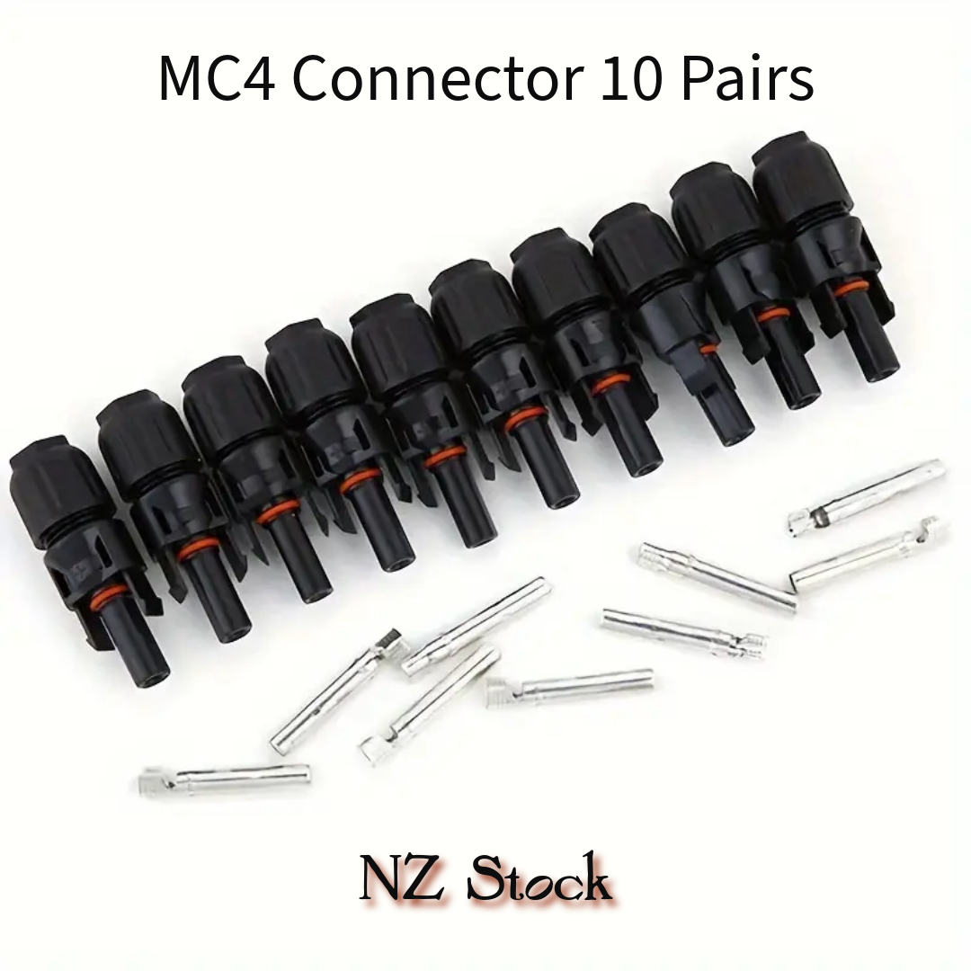 10 Pair MC4 Solar Panel Connectors Male Female