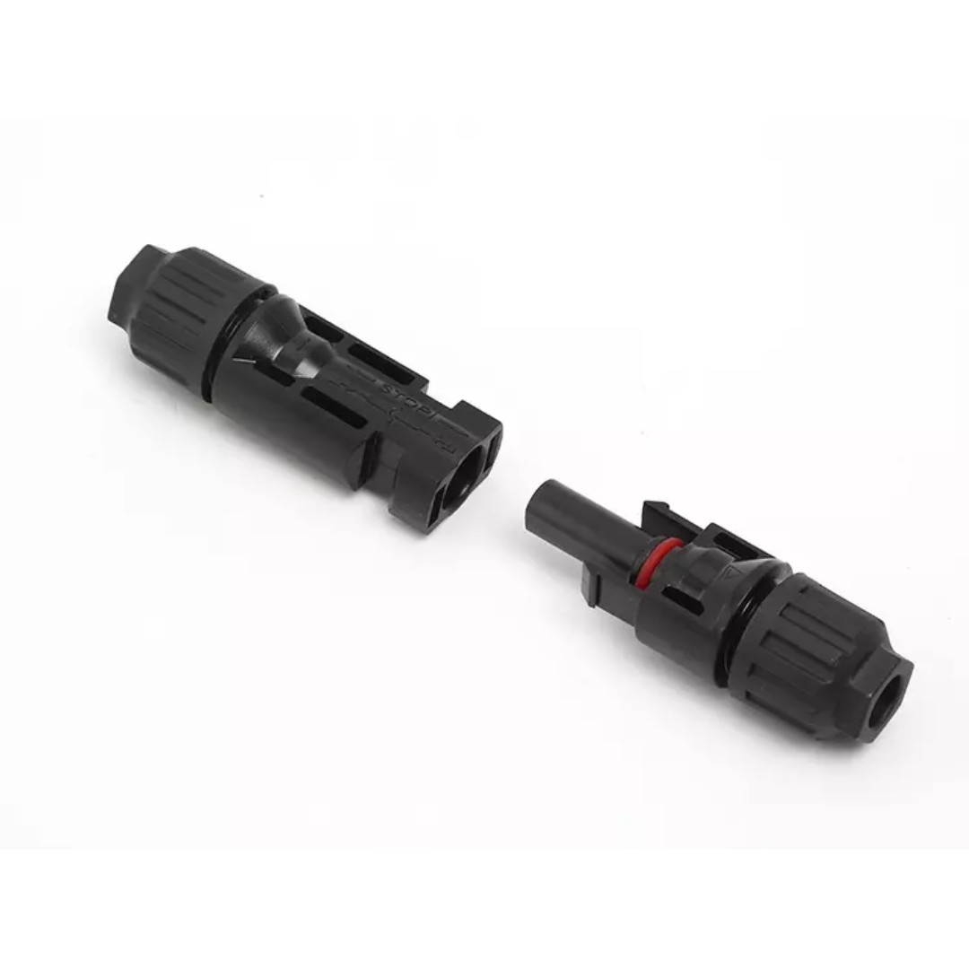 1 Pair MC4 Solar Panel Connectors Male Female