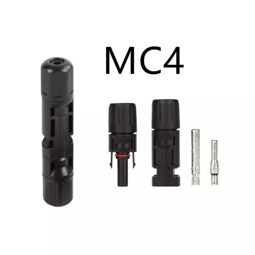 1 Pair MC4 Solar Panel Connectors Male Female