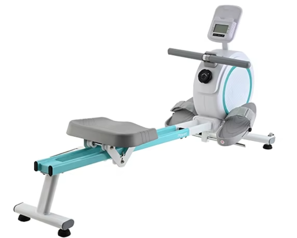 Magnetic Rowing Machine Fitness Machine Double Track