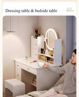 Dressing table with LED Mirror
