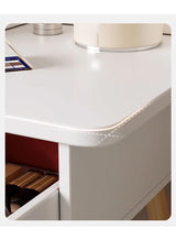 Dressing table with LED Mirror