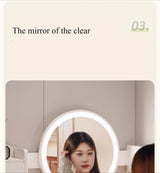 Dressing table with LED Mirror