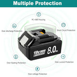 Makita Battery 18V 8AH Replacement Battery for Makita
