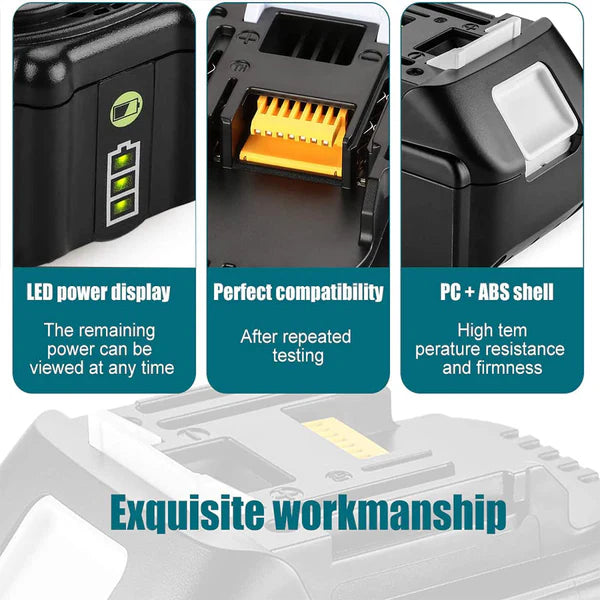 Makita 18V 8.0Ah Li-ion Replacement Battery