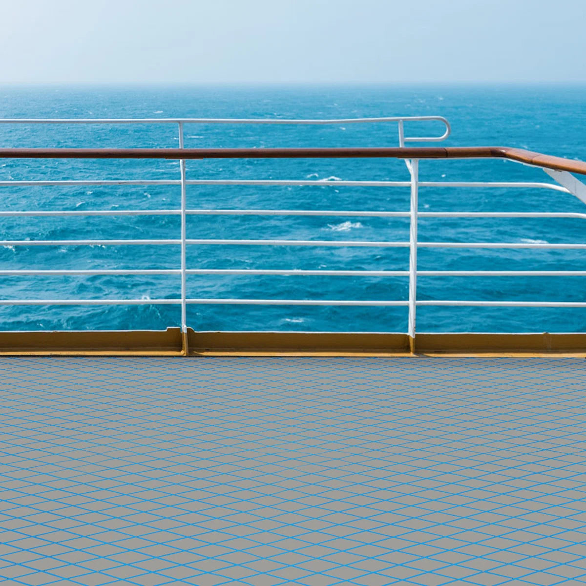 Marine Carpet Teak Boat Flooring Mat