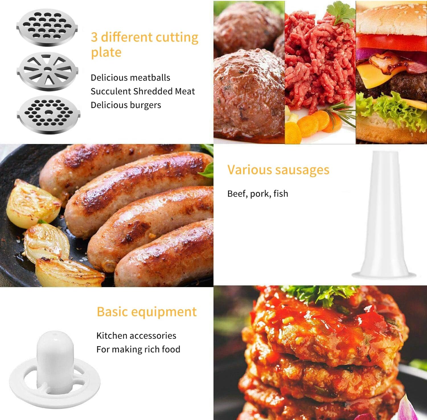 Meat Grinder Sausage Maker