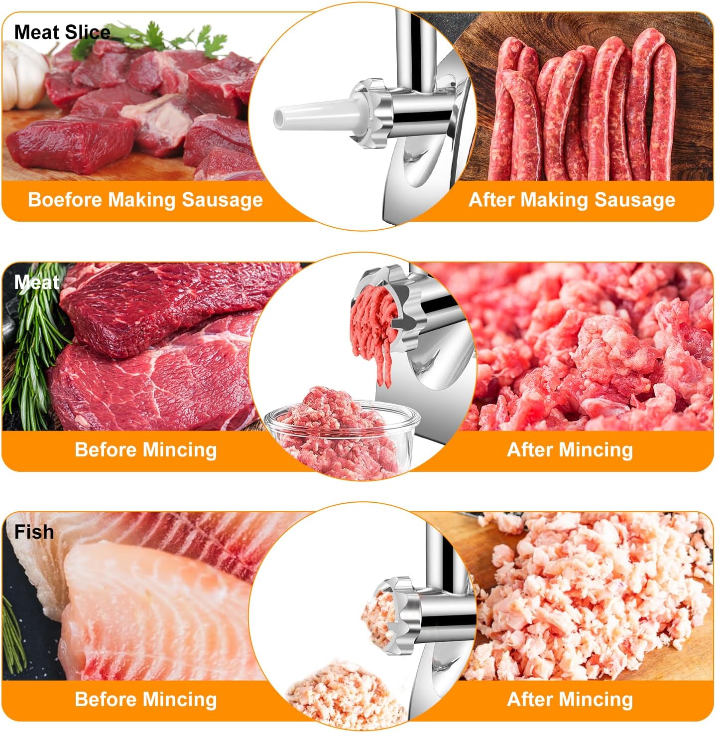 Meat Grinder Sausage Maker