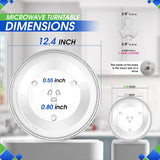 Microwave Turntable Glass Plate