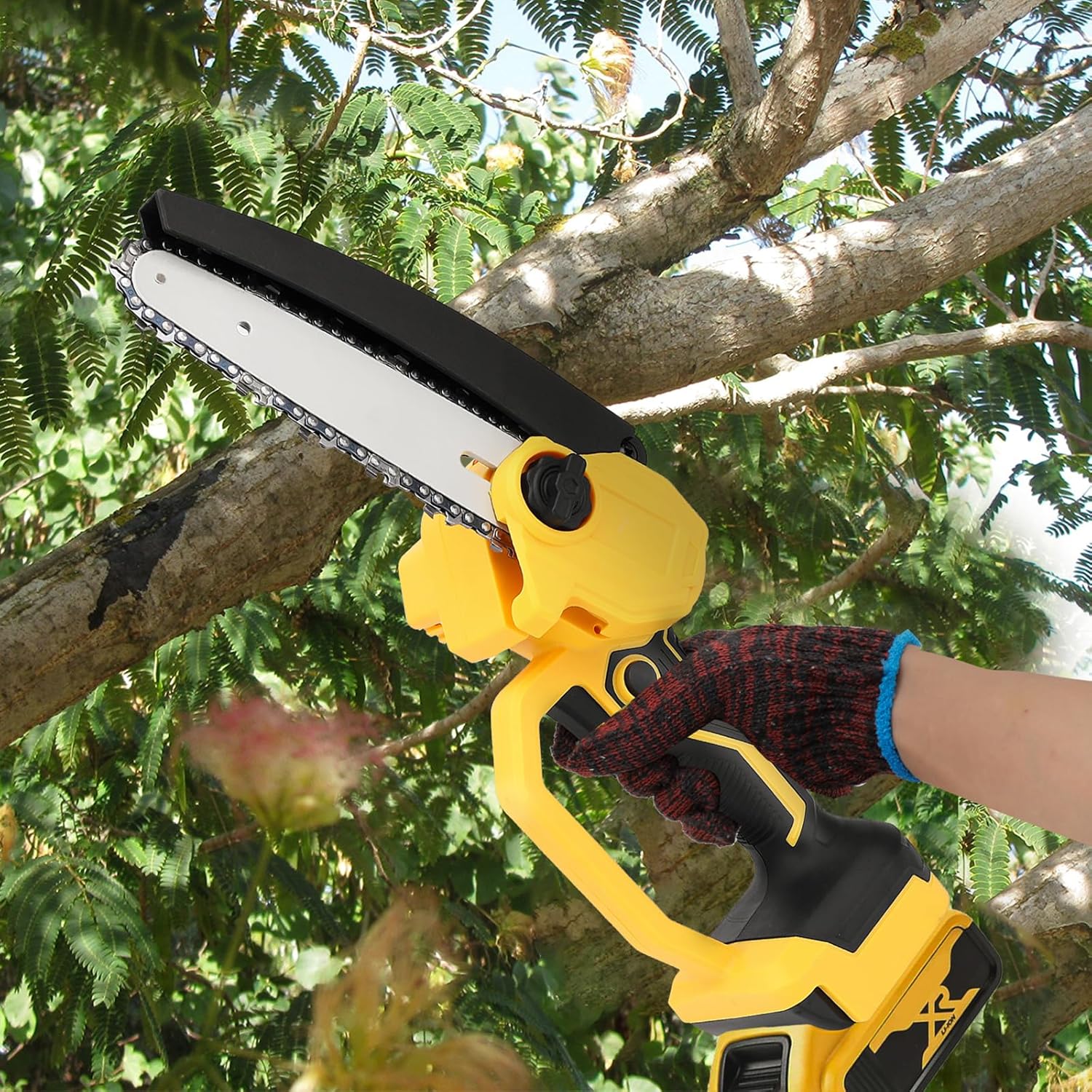 Mini Chainsaw Cordless Power ChainSaws 6"