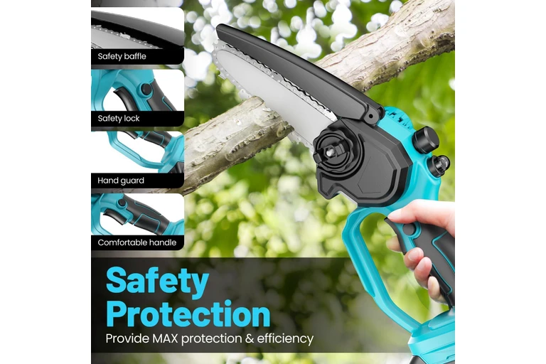 Mini Chainsaw Cordless Power ChainSaws 6"