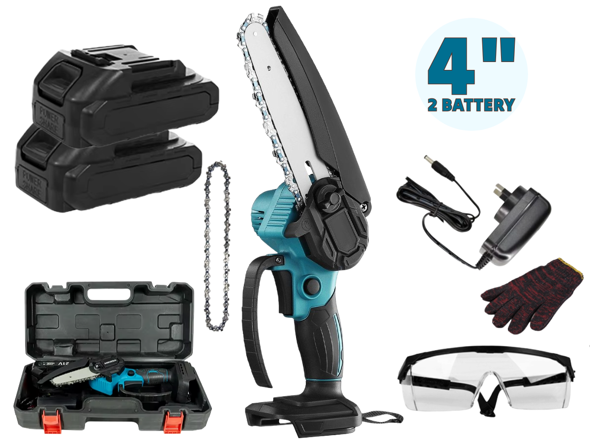 Mini Chainsaw Cordless Power ChainSaws 4"