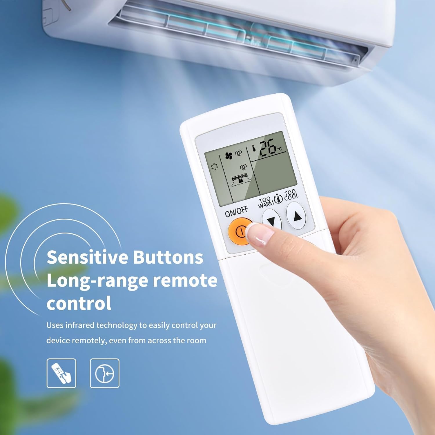 Mitsubishi Heat Pump Remote Replacement