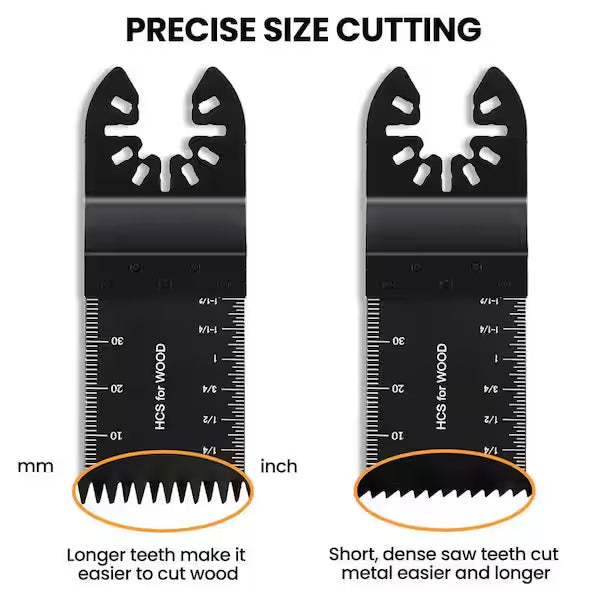 Multi Tool Oscillating Saw Blades 96PCS
