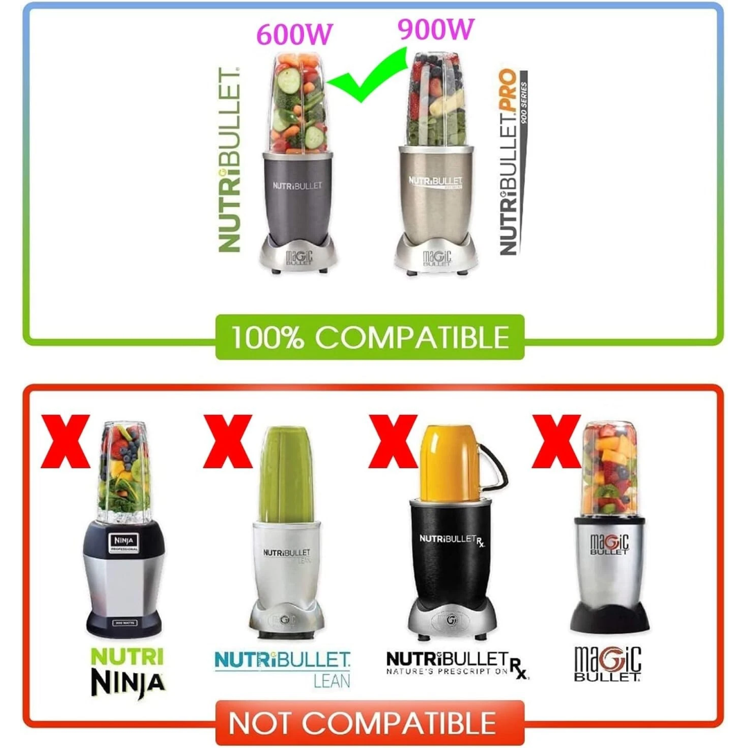 Compatible With Nutribullet Replacement Blade 600W 900W