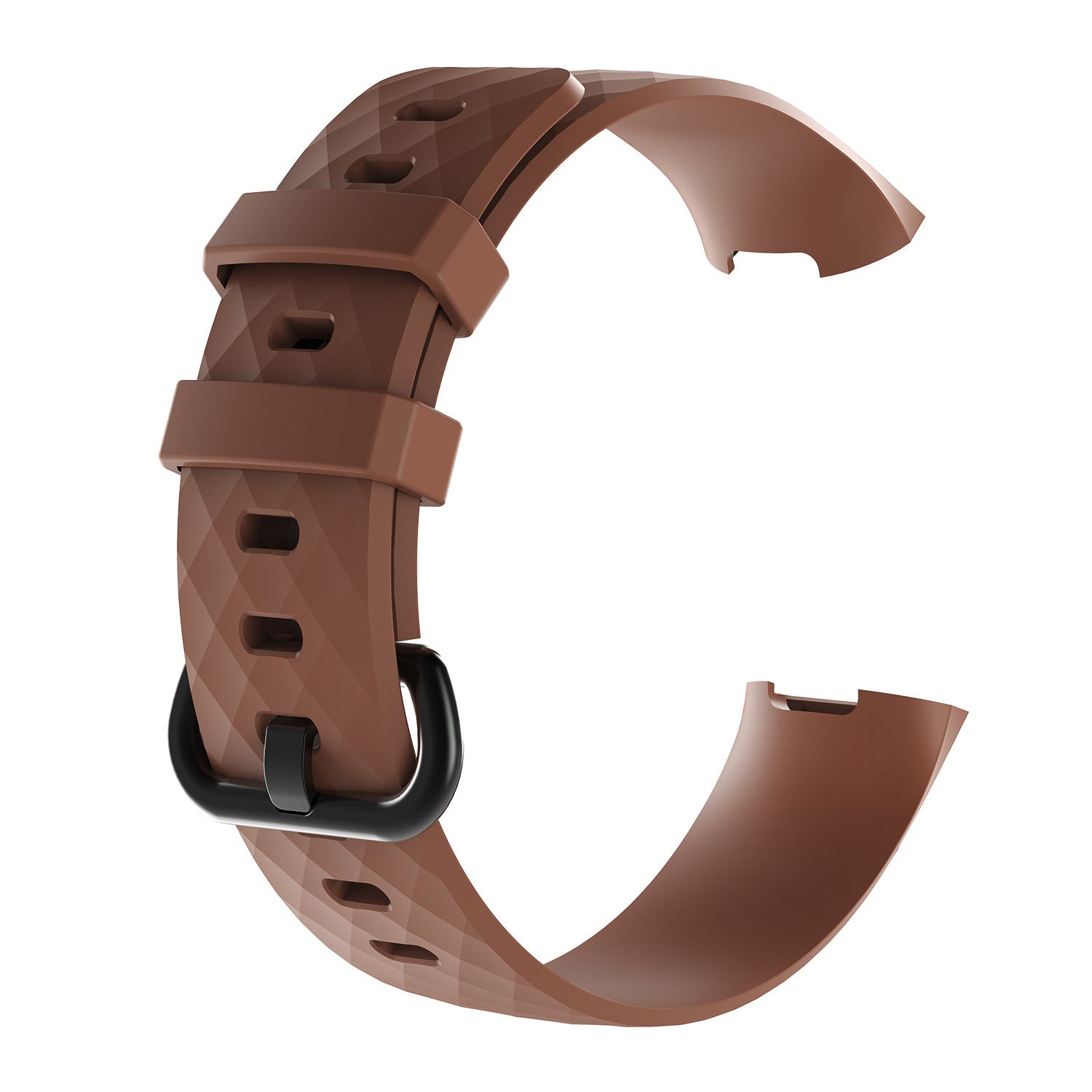 Fitbit Charge 3 / 4 Strap Fitbit Belt Large Brown